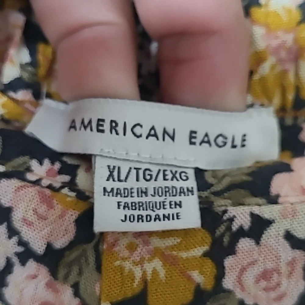 American Eagle Outfitters Wide Leg with - Picture 8 of 8